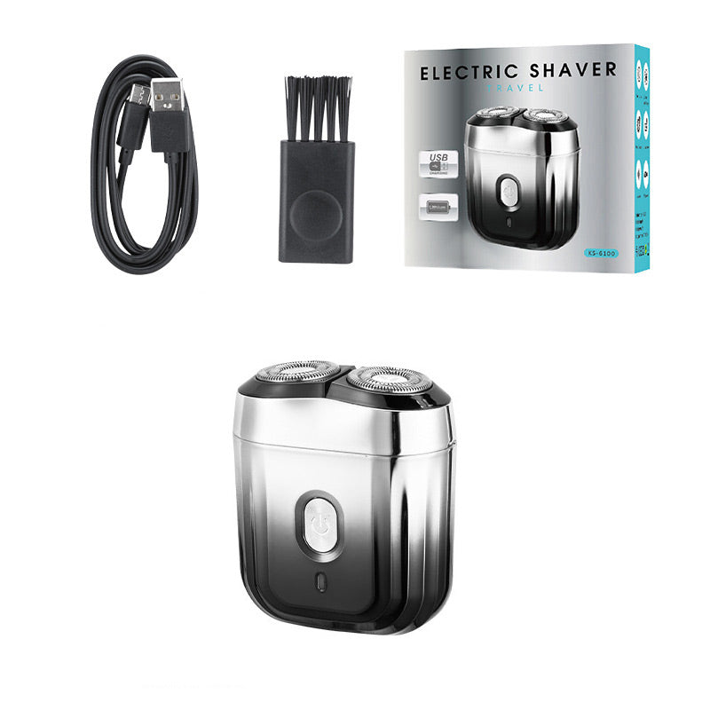 🔥50% OFF!🔥Mini Magnetism Dual Head Waterproof Electric Razor