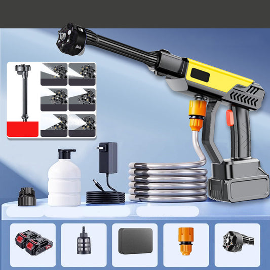 Cordless High-Pressure Car Washer Gun
