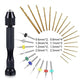 Precision Pin Vise Hand Drill Set