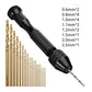 Precision Pin Vise Hand Drill Set