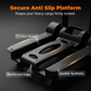 Foldable Utility Cart with Telescopic Handle and Smooth Wheels