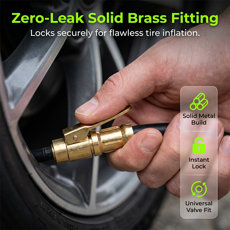 ⏳Limited-time 50% off⏰Digital Tire Inflator with Pressure Gauge LED Backlit Air Chuck🚗🛞