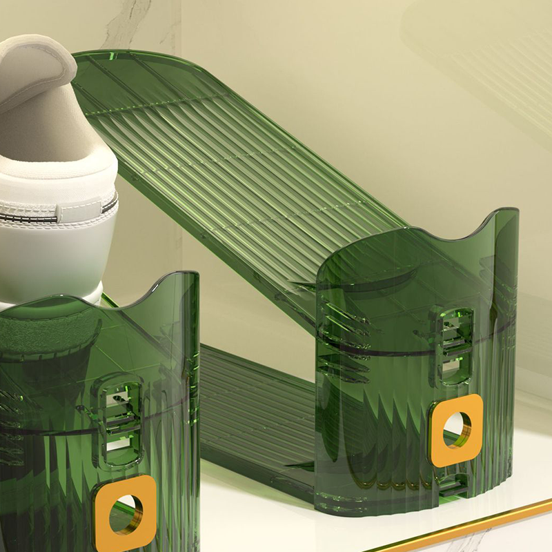Adjustable Double-Decker Shoe Slots Organizer