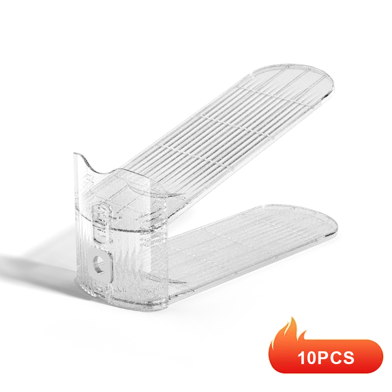 Adjustable Double-Decker Shoe Slots Organizer