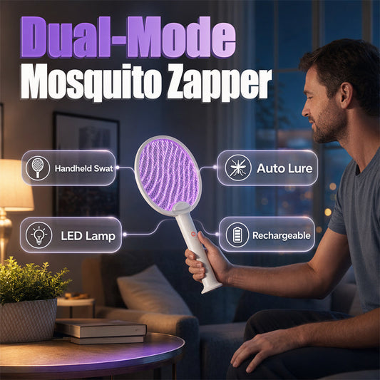 2-in-1 Rechargeable Electric Fly Swatter
