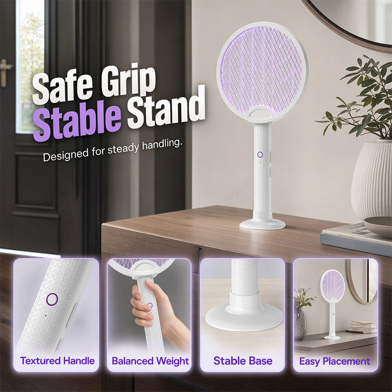 2-in-1 Rechargeable Electric Fly Swatter
