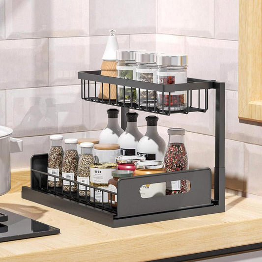 🔥Hot Sale🔥2-Tier Carbon Steel Organizer（50% OFF）