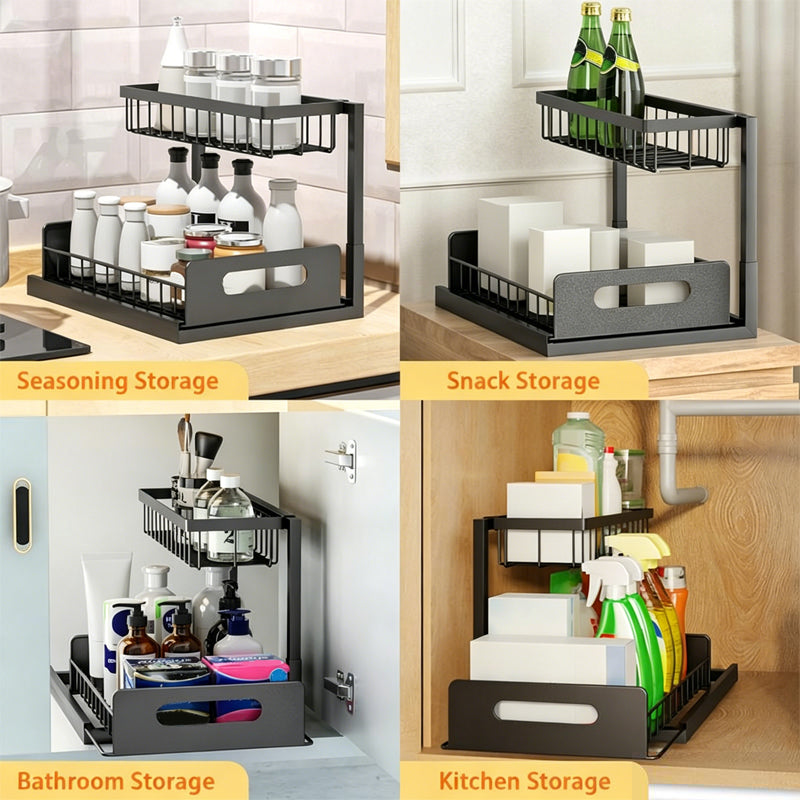 🔥Hot Sale🔥2-Tier Carbon Steel Organizer（50% OFF）