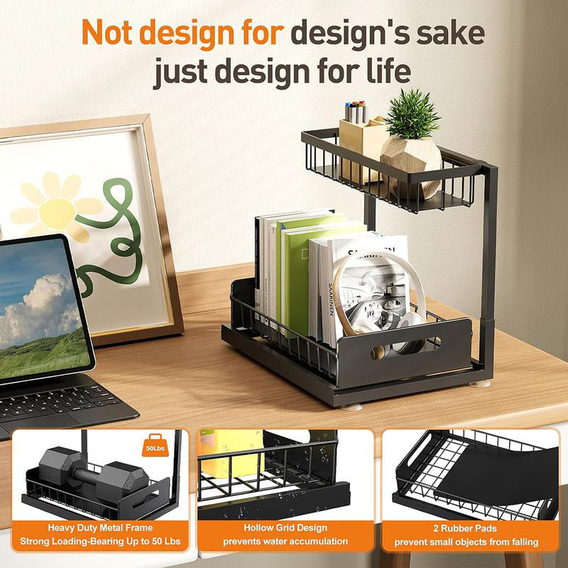 🔥Hot Sale🔥2-Tier Carbon Steel Organizer（50% OFF）