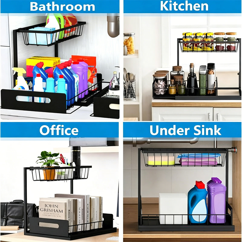 🔥Hot Sale🔥2-Tier Carbon Steel Organizer（50% OFF）