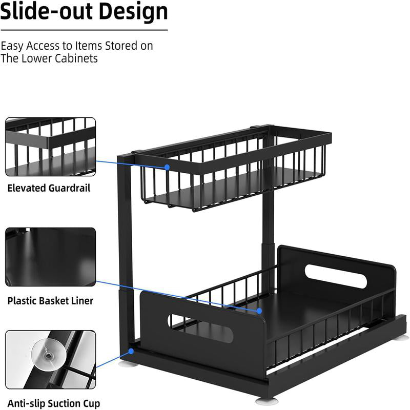 🔥Hot Sale🔥2-Tier Carbon Steel Organizer（50% OFF）