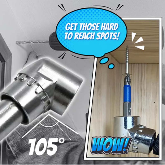 📢📢50% OFF !! 🔥105 Degree Right Angle Drill Adapter Set