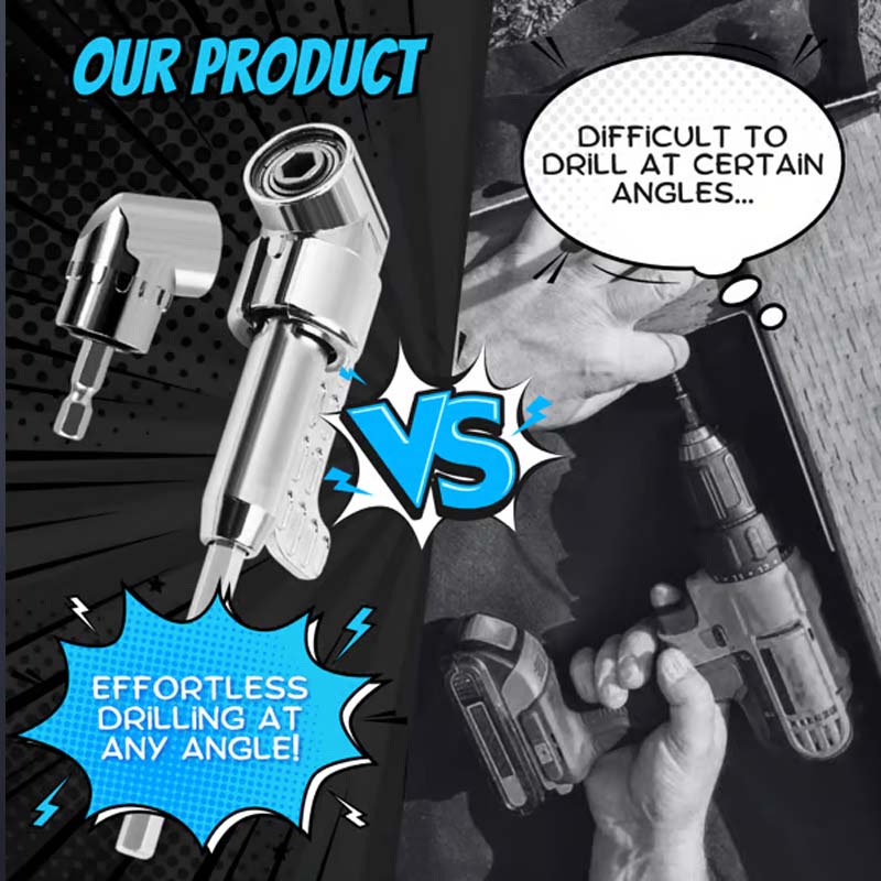 📢📢50% OFF !! 🔥105 Degree Right Angle Drill Adapter Set