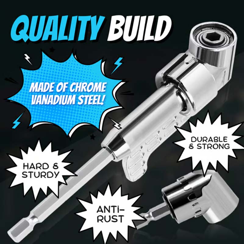 📢📢50% OFF !! 🔥105 Degree Right Angle Drill Adapter Set