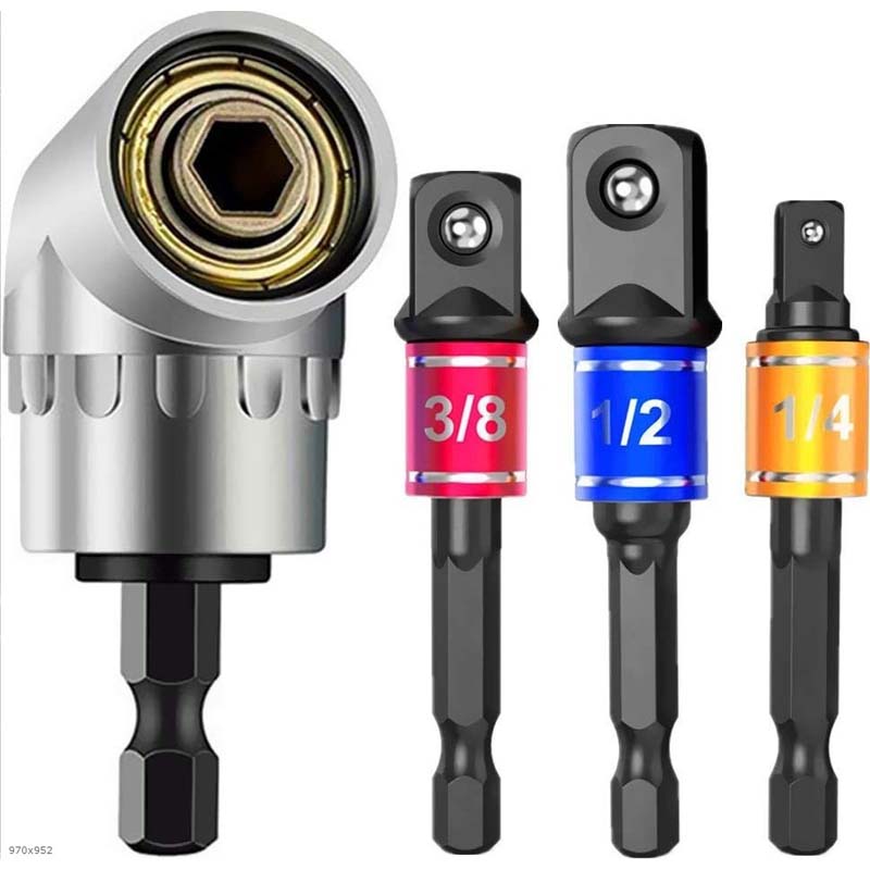 📢📢50% OFF !! 🔥105 Degree Right Angle Drill Adapter Set