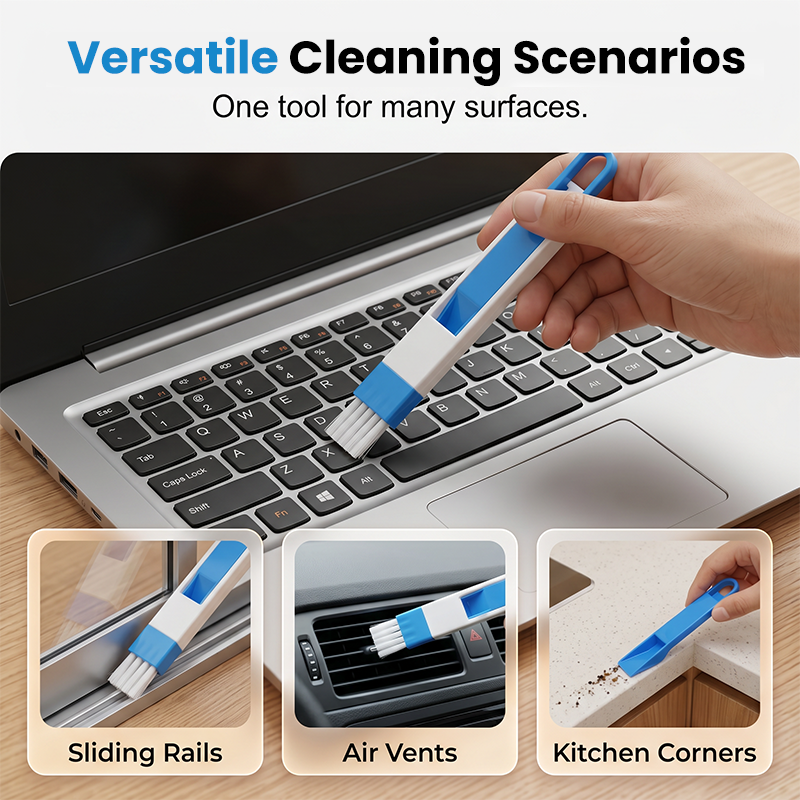 📢📢50% OFF !! ⏰🧹2-in-1 Window Groove Cleaning Brush🏠