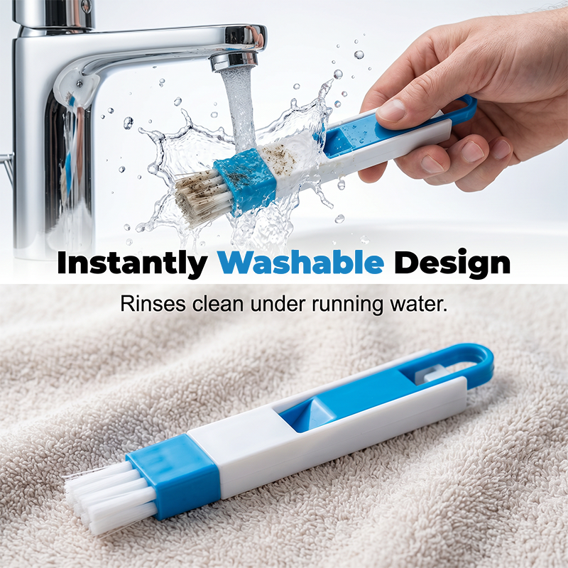 📢📢50% OFF !! ⏰🧹2-in-1 Window Groove Cleaning Brush🏠