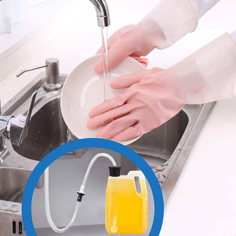 🧴 LIMITED-TIME 50% OFF! ✨ Sink Soap Dispenser Extension Tube Kit – Connects to Bulk Containers, Smooth Pump, Universal Fit 🚰