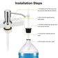 🧴 LIMITED-TIME 50% OFF! ✨ Sink Soap Dispenser Extension Tube Kit – Connects to Bulk Containers, Smooth Pump, Universal Fit 🚰