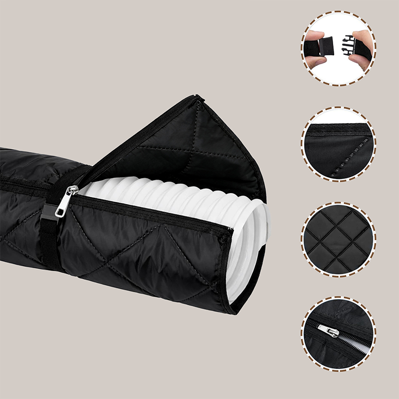 ❄️Insulated AC Exhaust Hose Cover🏠