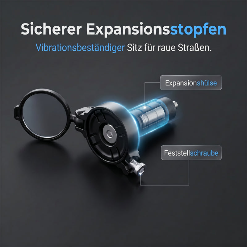 360° Rotatable Bicycle Rearview Mirror