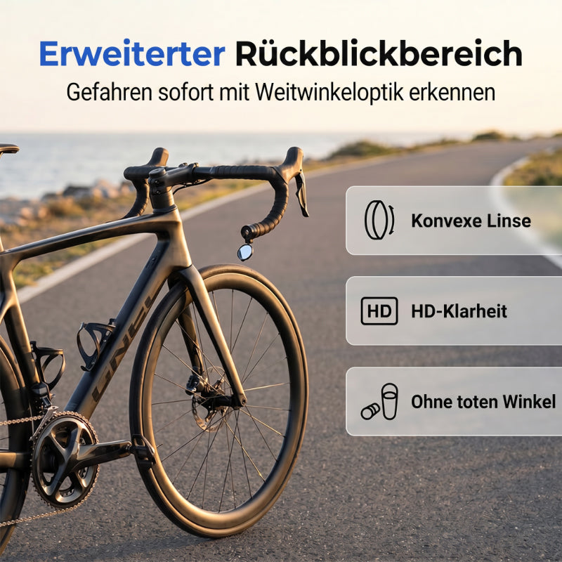 360° Rotatable Bicycle Rearview Mirror