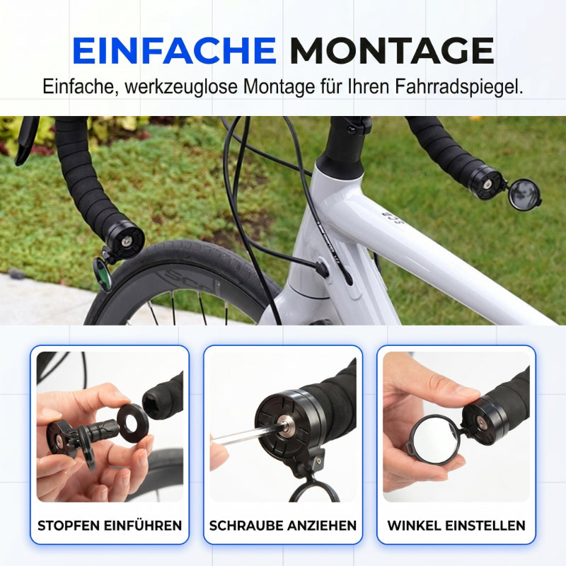 360° Rotatable Bicycle Rearview Mirror