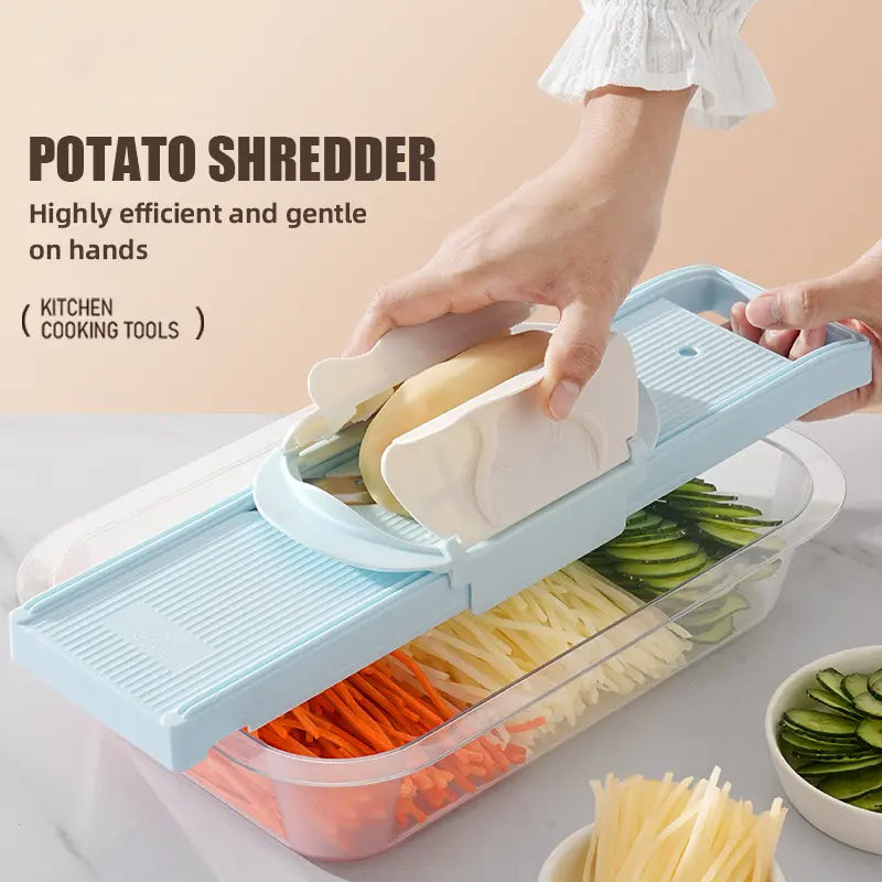 🔥HOT SALE 50% OFF🔪Multifunctional Kitchen Vegetable Slicer Set