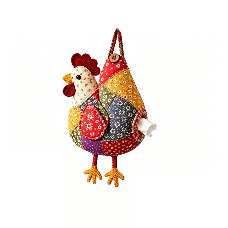 🧵🐤 DIY animal tissue holder – sew, hang, and brighten any space!