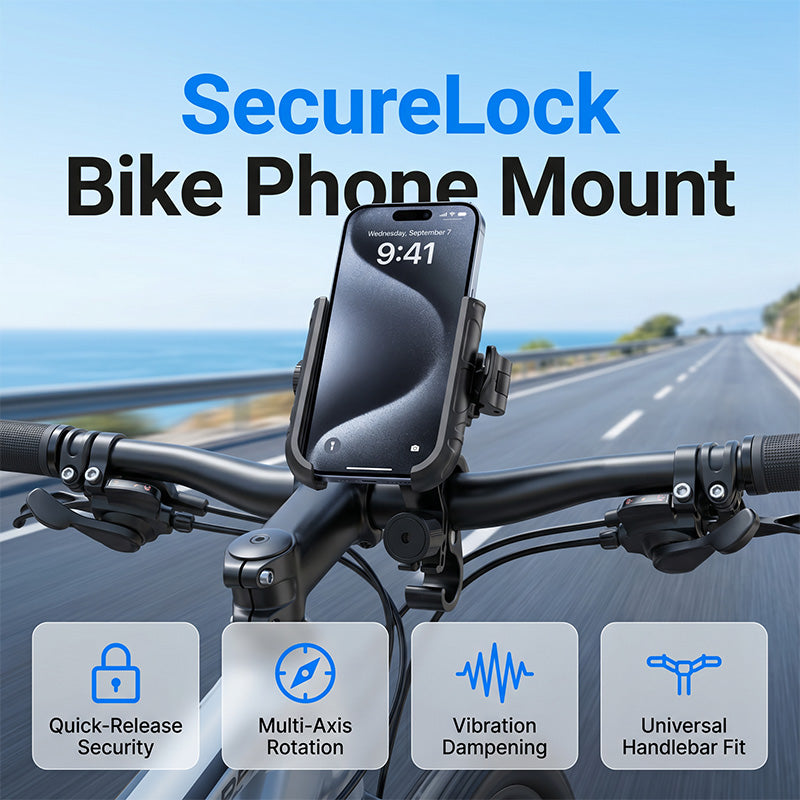 Quick-Release Bike Phone Mount