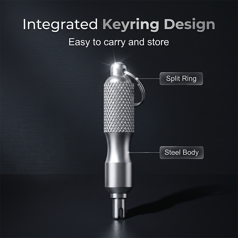 🚗Stainless Steel Valve Core Remover Tool
