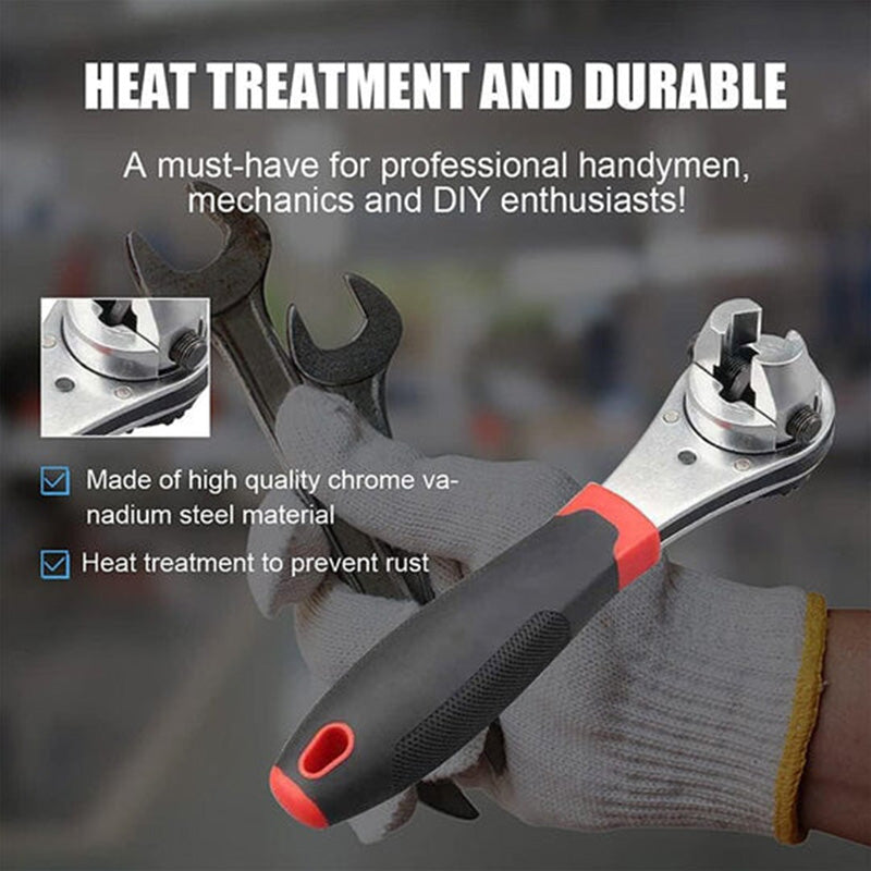 📢📢50% OFF !! ⏰Adjustable Ratchet Wrench