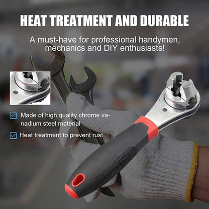 📢📢50% OFF !! ⏰Adjustable Ratchet Wrench