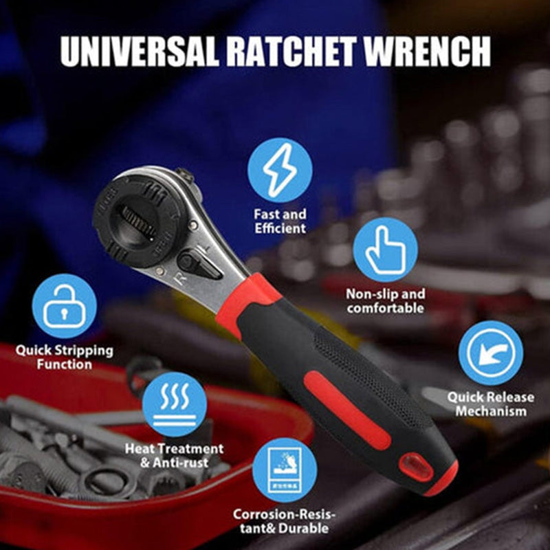 📢📢50% OFF !! ⏰Adjustable Ratchet Wrench