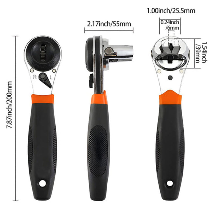 📢📢50% OFF !! ⏰Adjustable Ratchet Wrench