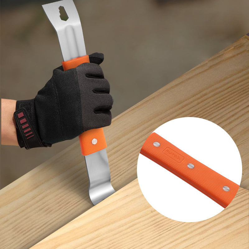🔧 2026 Sale — Over 27,000 Sold!⚒️ Multifunctional Wrecking Bar – Nail Puller & Screwdriver Combo 🛠️