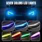 🚗Car LED light bar With Remote Control🌈（2 pcs）