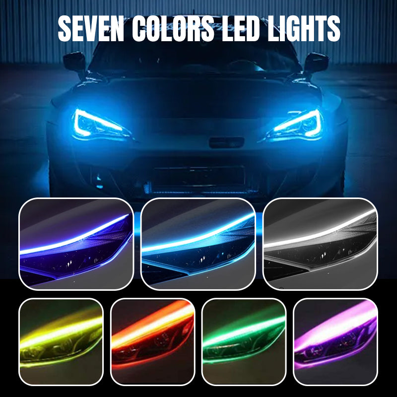 🚗Car LED light bar With Remote Control🌈（2 pcs）
