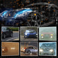 🚗Car LED light bar With Remote Control🌈（2 pcs）