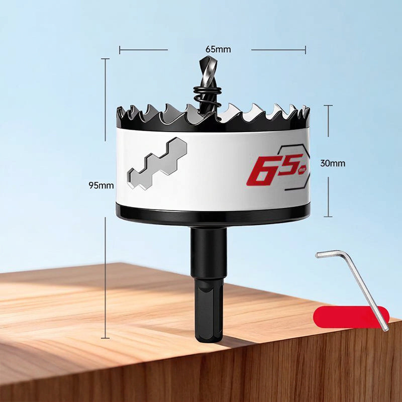 Multi-Size Woodworking Hole Saw Drill Bit for Plasterboard Downlight