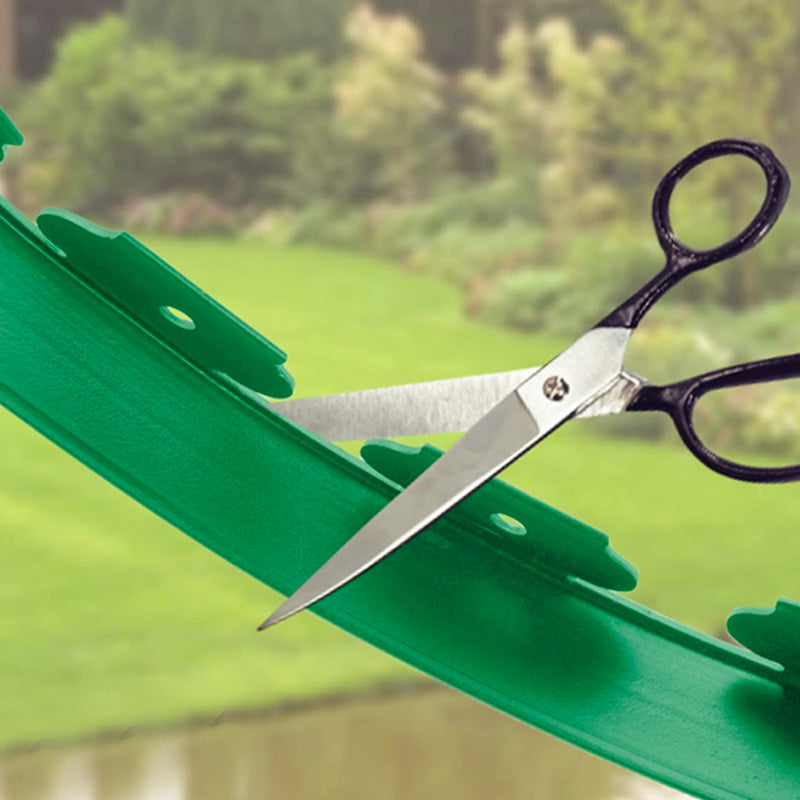 🏡 Garden Edging Roll 10m with 30 Pegs — Durable PE Plastic | Easy Cut-to-Size | Neat Lawn Borders
