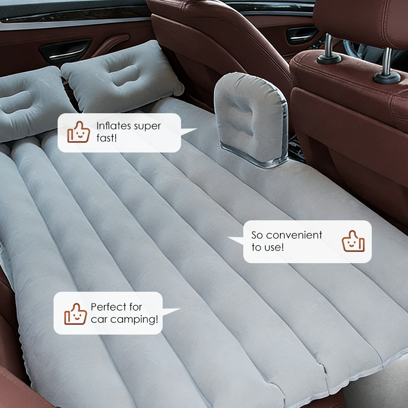 ⏳Limited-time 50% off⏰Inflatable Car Air Mattress Travel Bed🚗🛏️