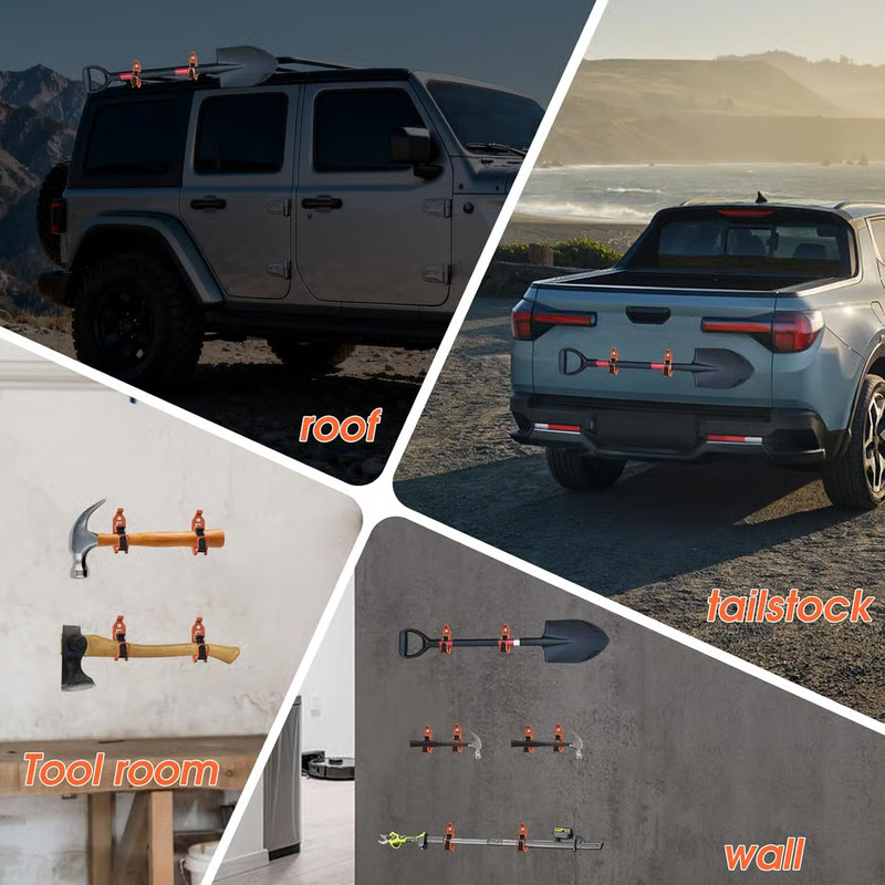 📢📢50% OFF !! ⏰Heavy Duty Tool Holder Wall Mount Clamps