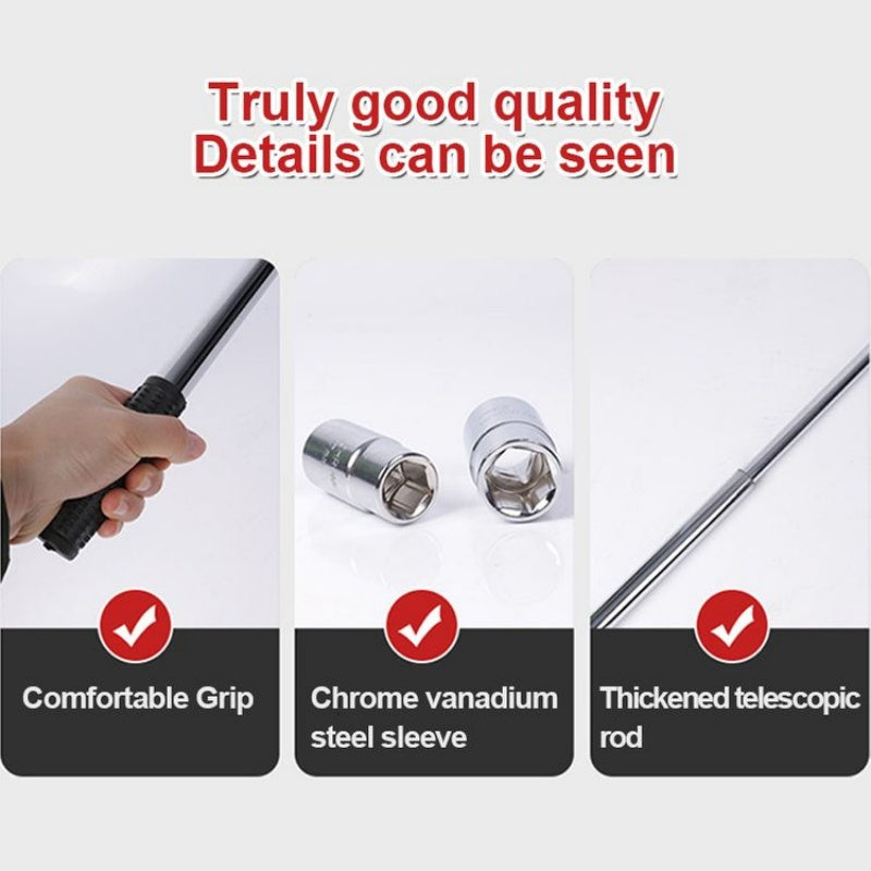 Heavy Duty L-Type Extended Lug Wheel Wrench