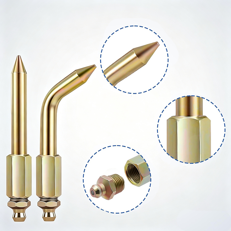 Grease Gun Needle Nozzle Set