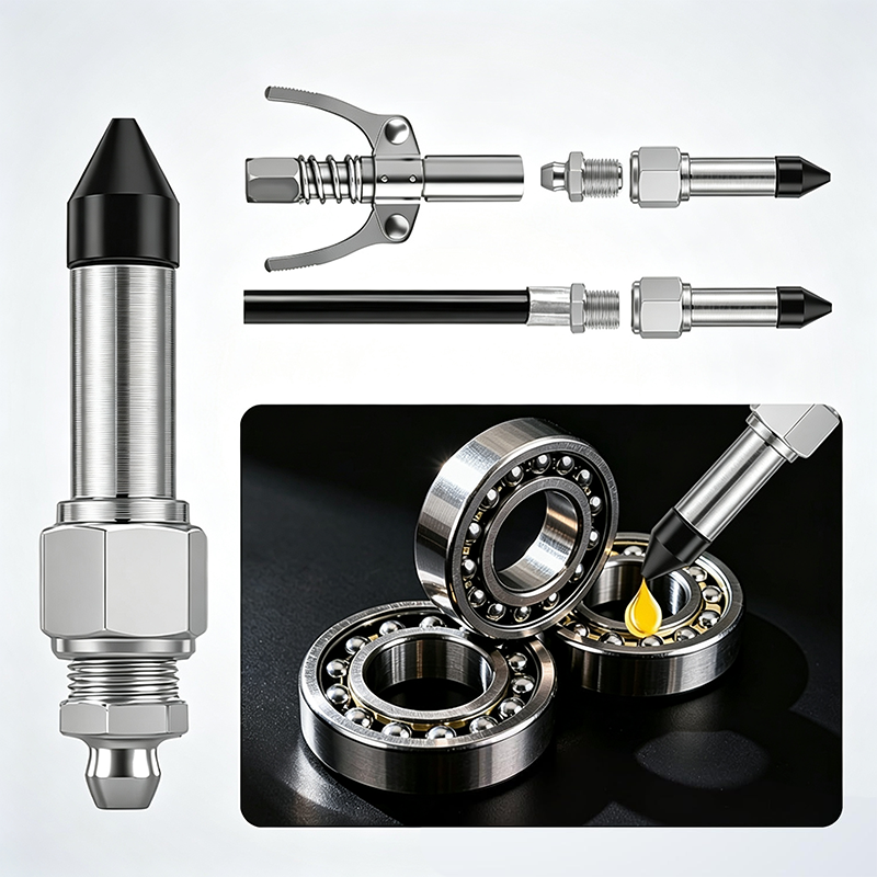 Grease Gun Needle Nozzle Set