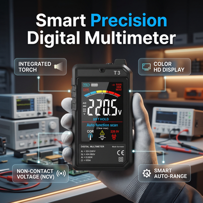 Portable 4000 Counts Smart Digital Multimeter