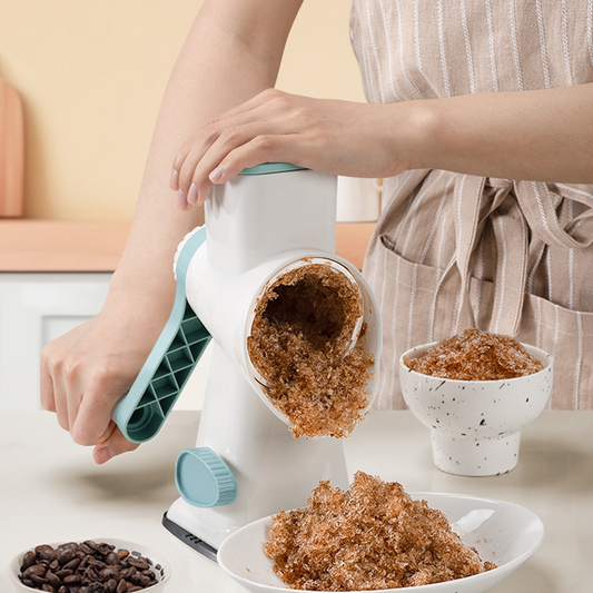 Hand Crank Ice Shaver with Suction Base