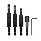 Self-Centering Hinge Drill Bit Set