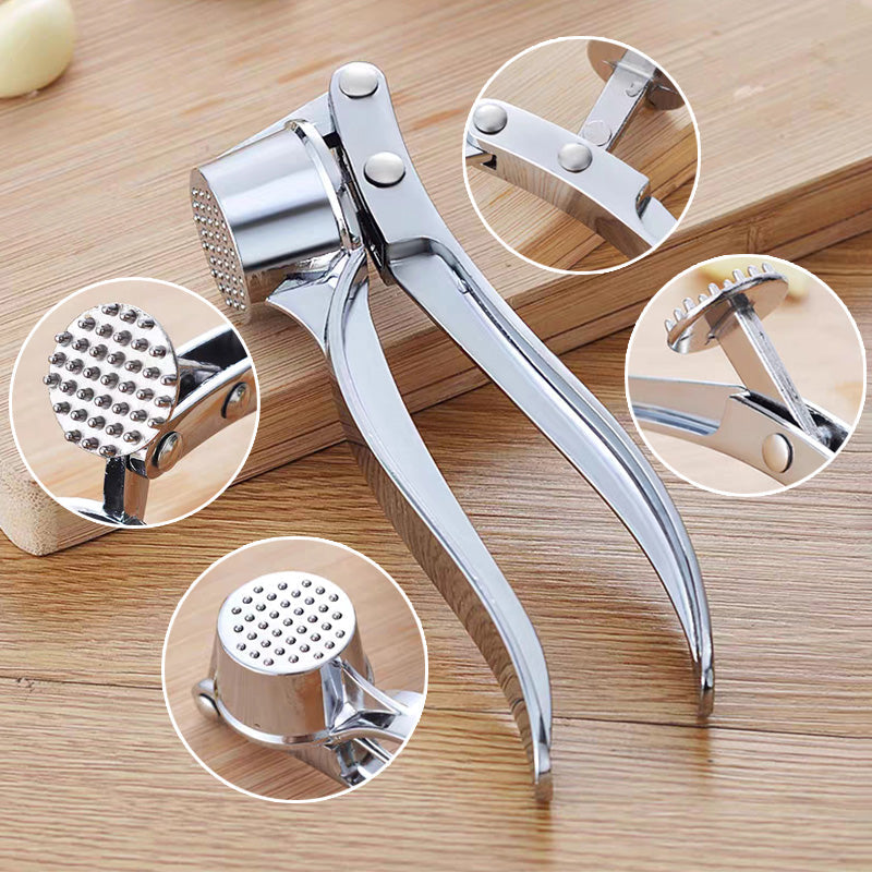 🥳2026 HOT SALE🥳💞50K+ SOLD!!Garlic Press Masher – Crush Garlic Fast Without Sticky Hands